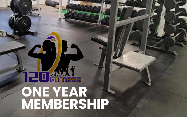 Year Membership to 120 Fitness