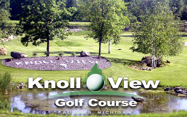 $33 FOR 18 HOLES OF GOLF FOR 2 AND A CART AT KNOLL VIEW GOLF COURSE ($66 VALUE!)