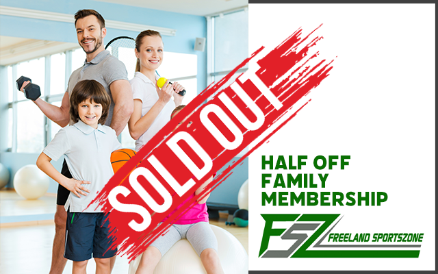 50% OFF A ONE YEAR FAMILY MEMBERSHIP FOR NEW MEMBERS!